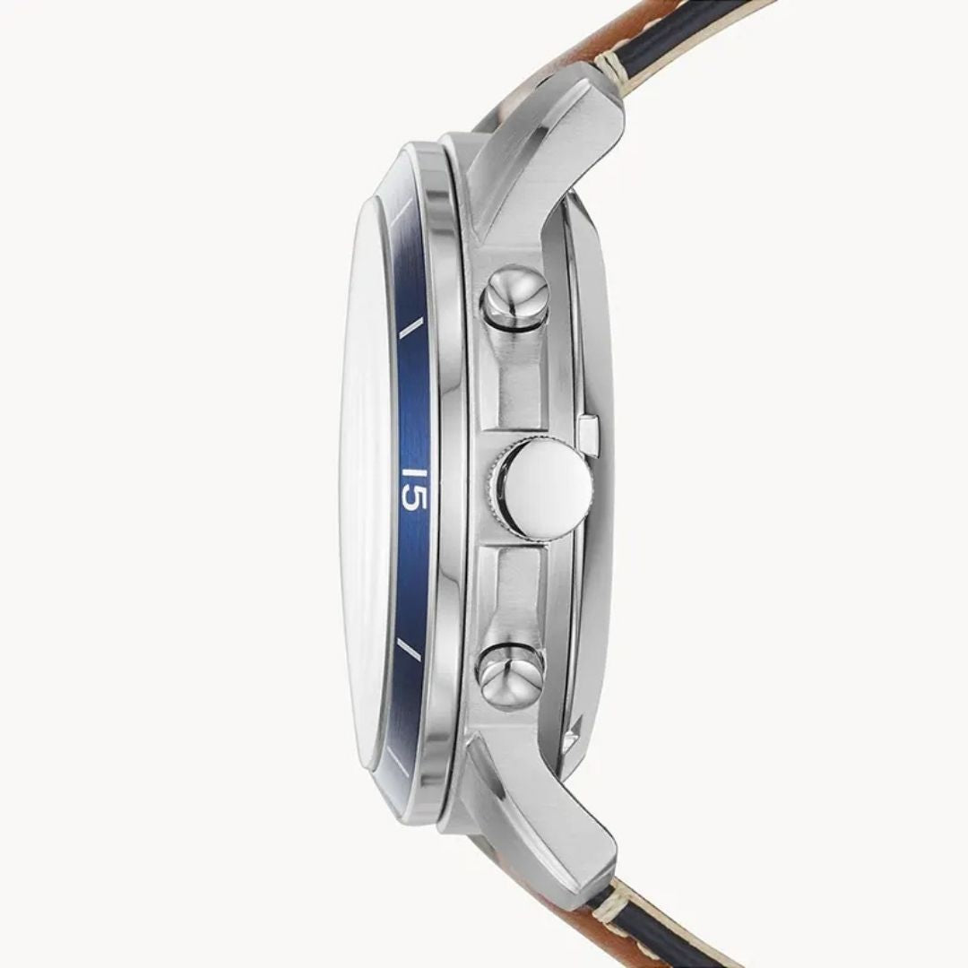 ME3140 Fossil Grant Sport Automatic Luggage Leather