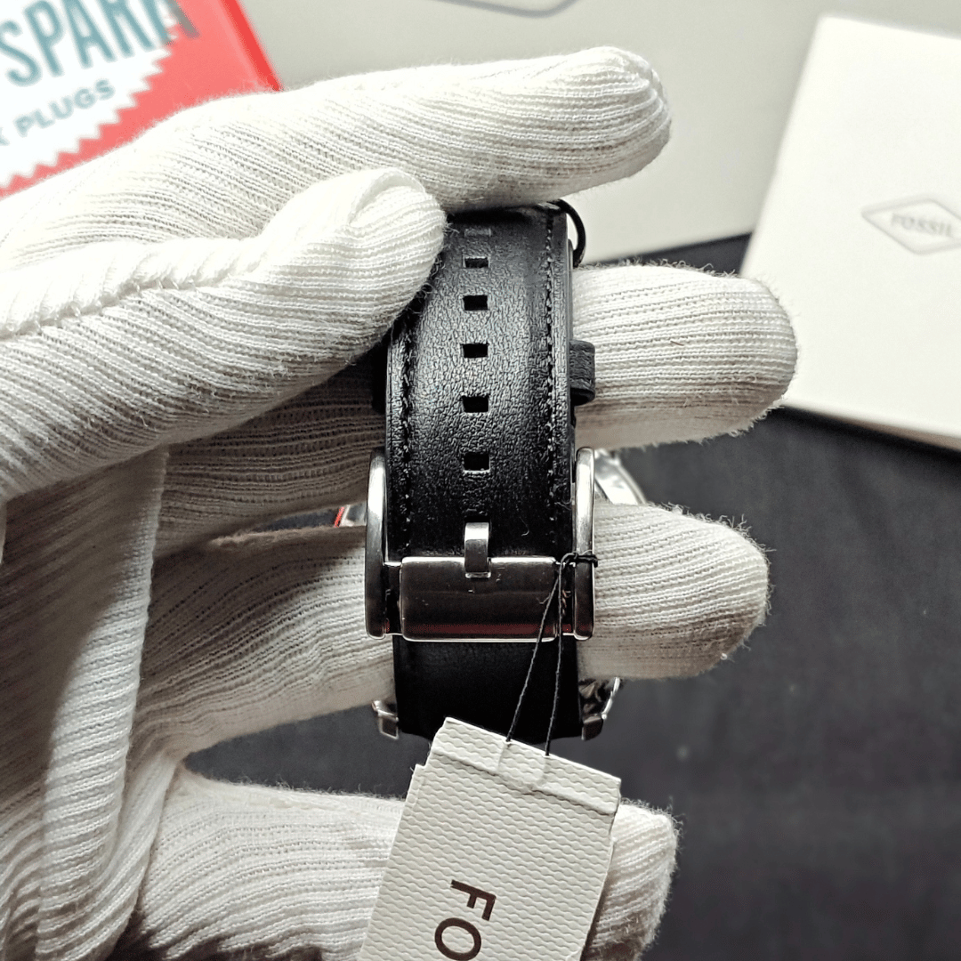 Townsman Multi-Function Black Leather  –  Men’s Watch Fossil ME1164